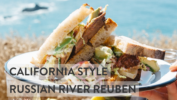CA Style Reuben Sandwich - Russian Dressing