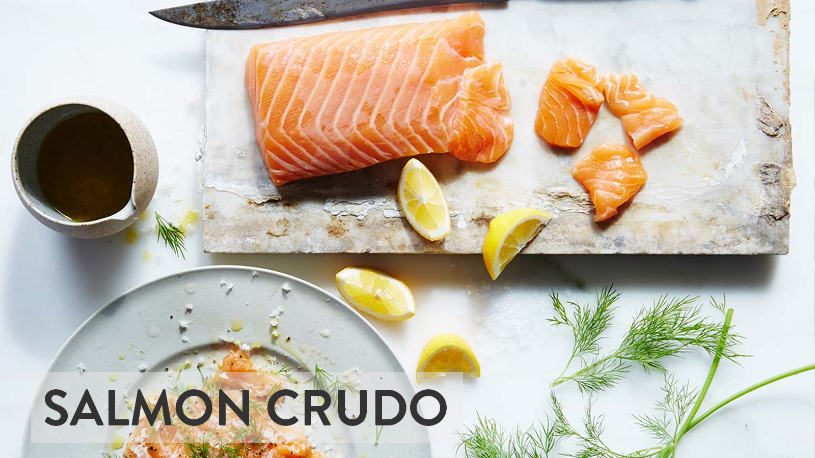 Salmon Crudo – Cobram Estate USA