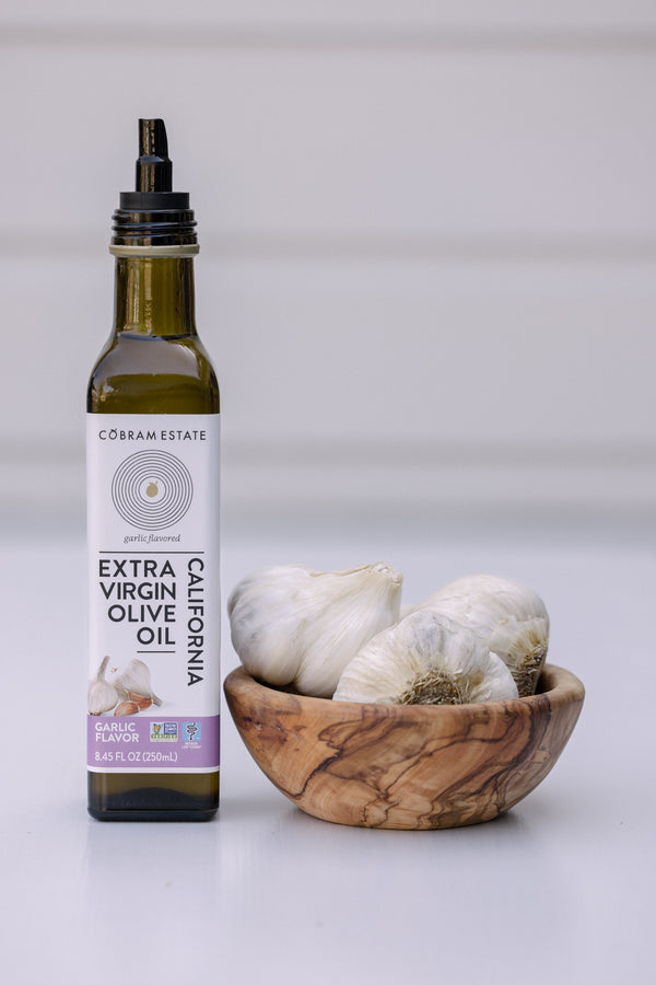 Artisan Collection 100% California Extra Virgin Olive Oil Garlic Flavor